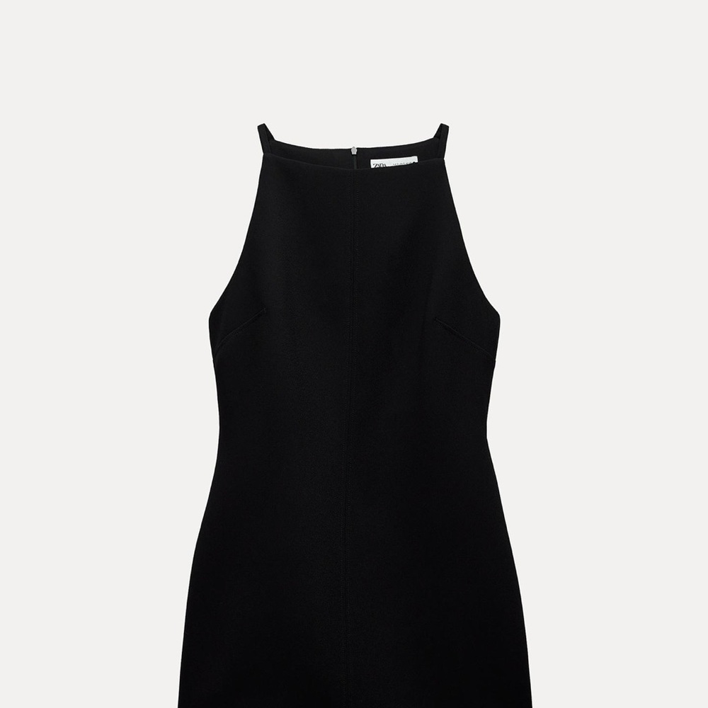 Elegant Black Sleeveless Dress